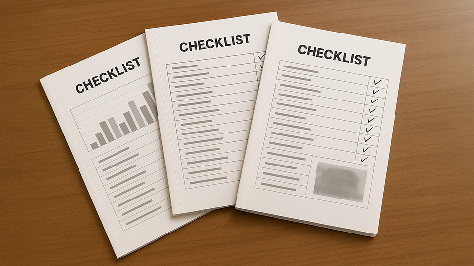 詳細な記載のある丁寧な見積書