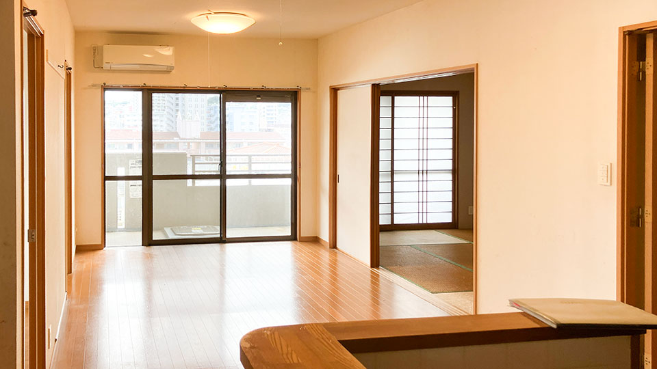 リフォーム前のLDK