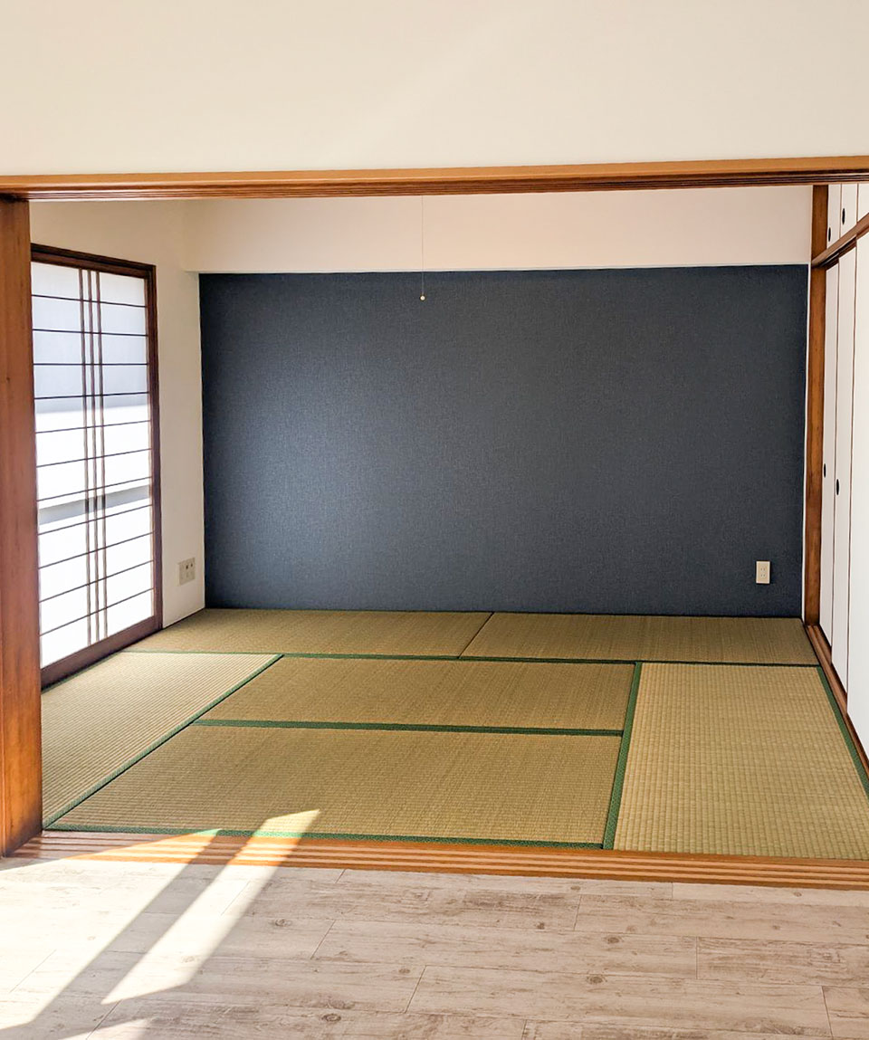 リフォームしたモダンな和室