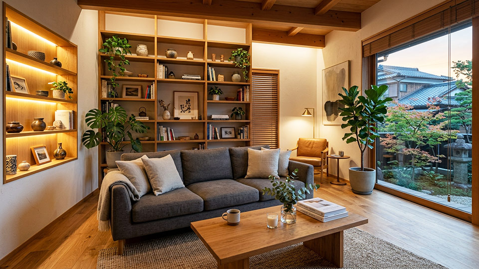 ハイブリッドリフォームで完成した明るくおしゃれなリビング