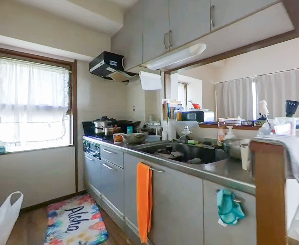 リフォーム前のキッチン