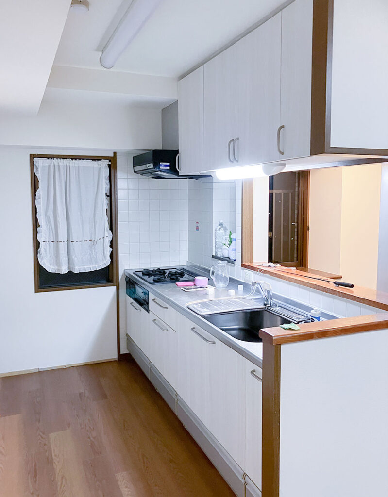 リフォーム後のキッチン