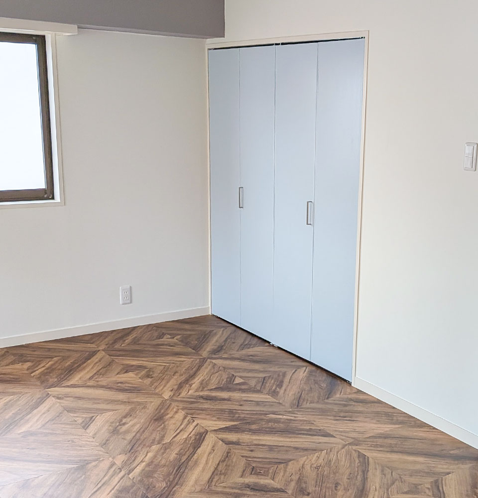 洋室はフロアタイル