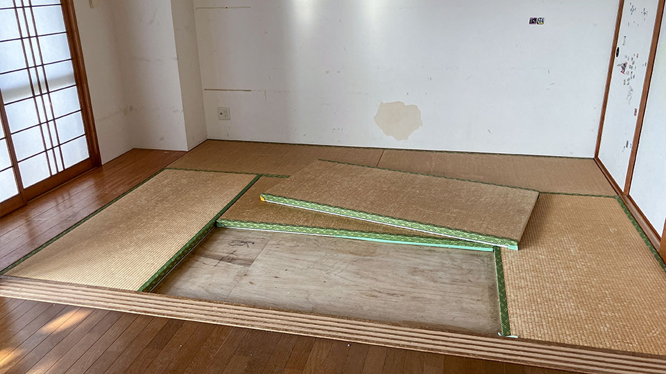 リフォーム前の畳の和室