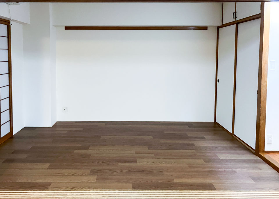 和室から洋室へリフォーム完成